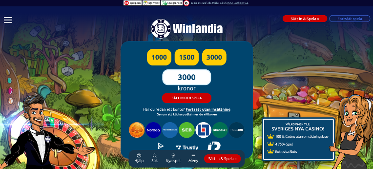 Winlandia casino recension