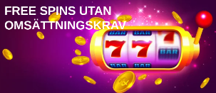 Free spins utan omsattningskrav 1