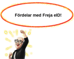 Manga fordelar med Freja eID 1