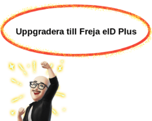 Uppgradera till Freja eID Plus 1