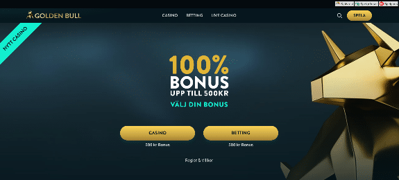 Golden Bull casino recension