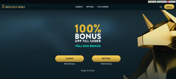 Golden Bull var förut det kända casinot No Account Casino som även det var ett riktigt smidigt och bra kvalitets-casino. Casinot grundades 2016 på nätet